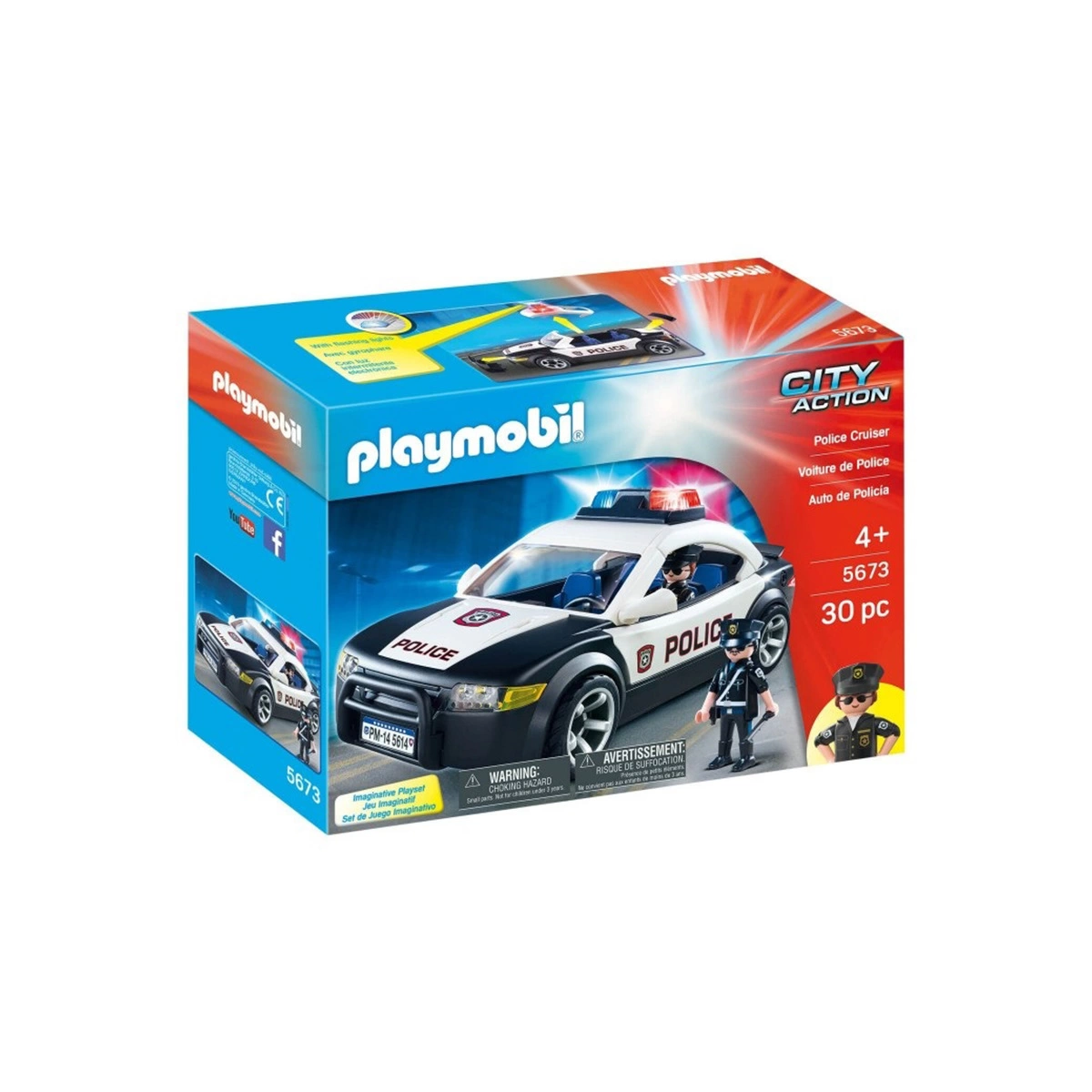 PLAYMOBIL ΠΕΡΙΠΟΛΙΚΟ ΟΧΗΜΑ ΑΣΤΥΝΟΜΙΑΣ 5673