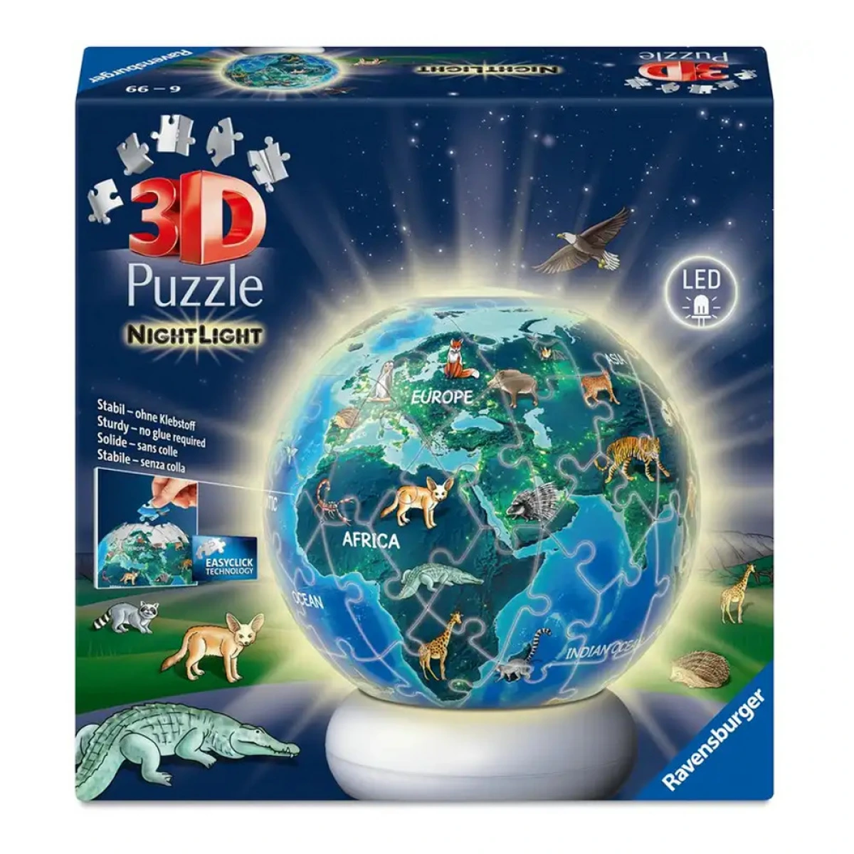 RAVENSBURGER 3D NIGHTLIGHT ΥΔΡΟΓΕΙΟΣ 12008055