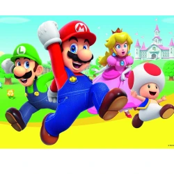 RAVENSBURGER ΠΑΖΛ ΔΑΠΕΔΟΥ 24 ΤΕΜ SUPER MARIO  12004325