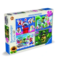 RAVENSBURGER ΠΑΖΛ 4Χ100 ΤΕΜ SUPER MARIO 12004321