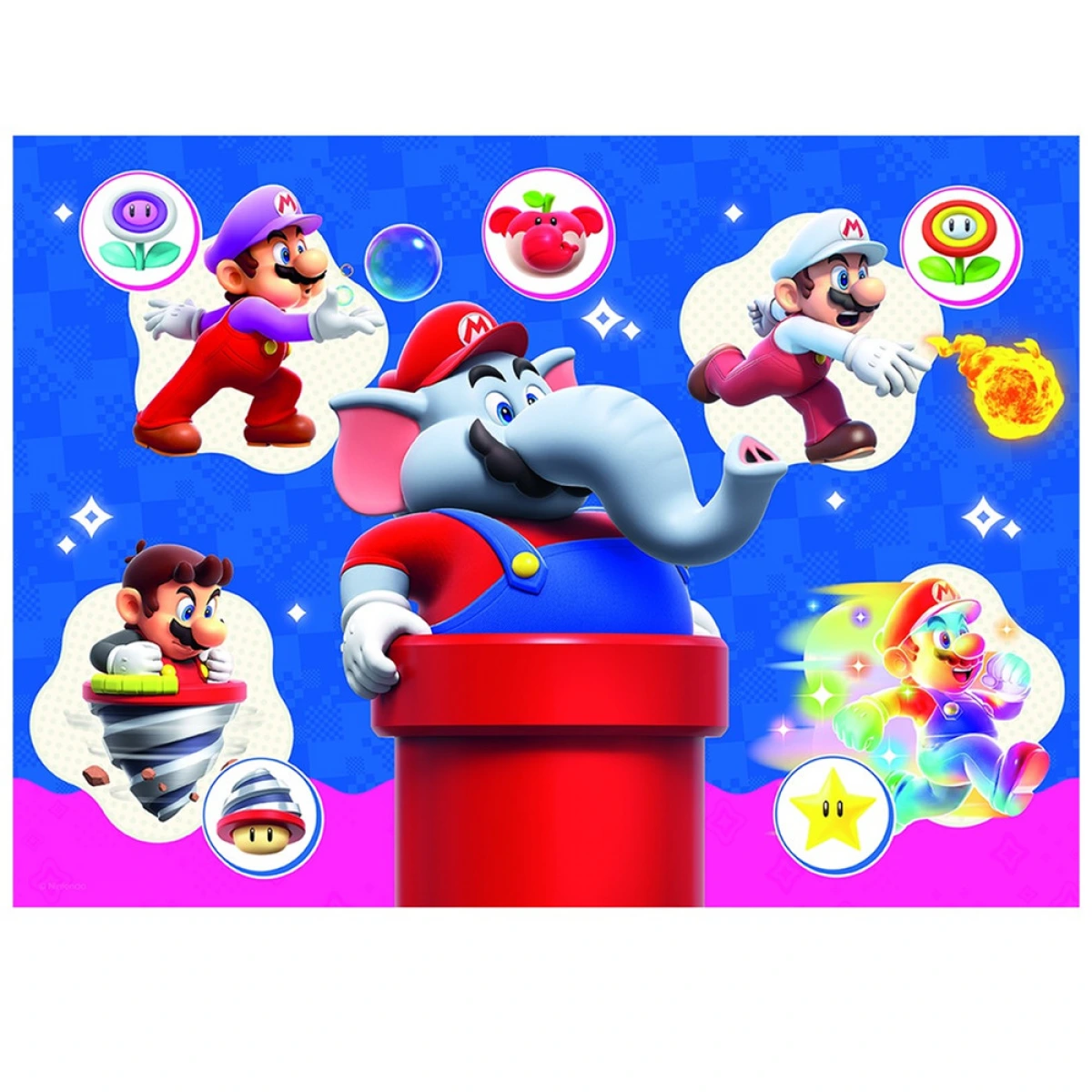 RAVENSBURGER ΠΑΖΛ 4Χ100 ΤΕΜ SUPER MARIO 12004321