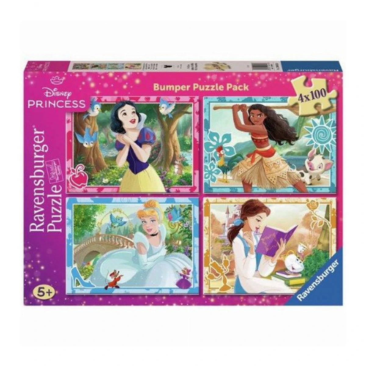 RAVENSBURGER ΠΑΖΛ 4Χ100ΤΕΜ ΠΡΙΓΚΙΠΙΣΣΕΣ  12004031