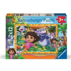 RAVENSBURGER ΠΑΖΛ 2Χ12 ΤΕΜ ΝΤΟΡΑ Η ΕΞΕΡΕΥΝΗΤΡΙΑ  12004198