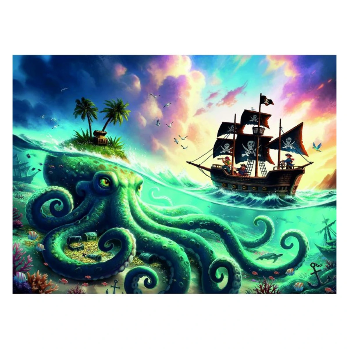 RAVENSBURGER ΠΑΖΛ 100XXL ΠΕΙΡΑΤΕΣ 12004263