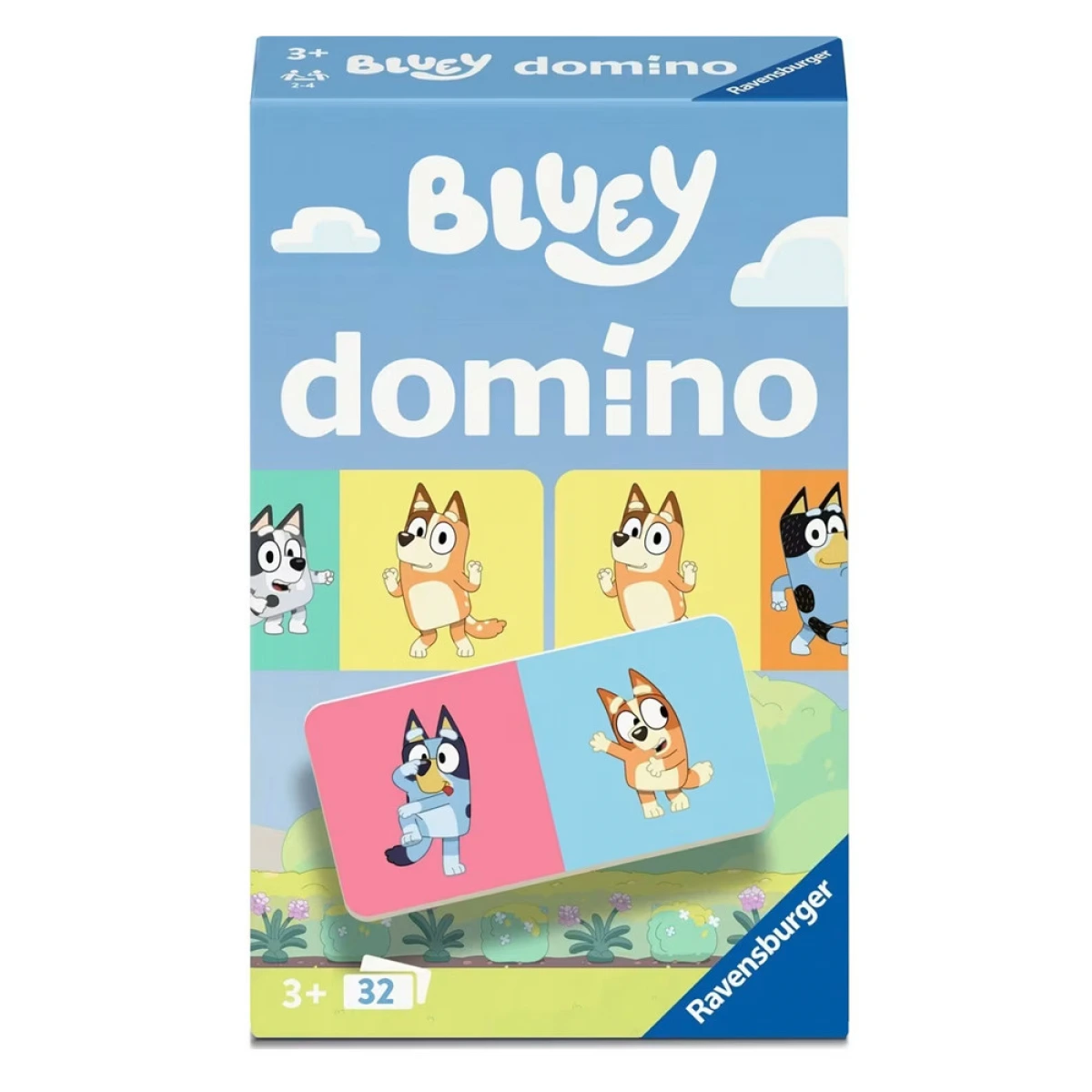 RAVENSBURGER ΕΠΙΤΡΑΠΕΖΙΟ BLUEY DOMINO 24902