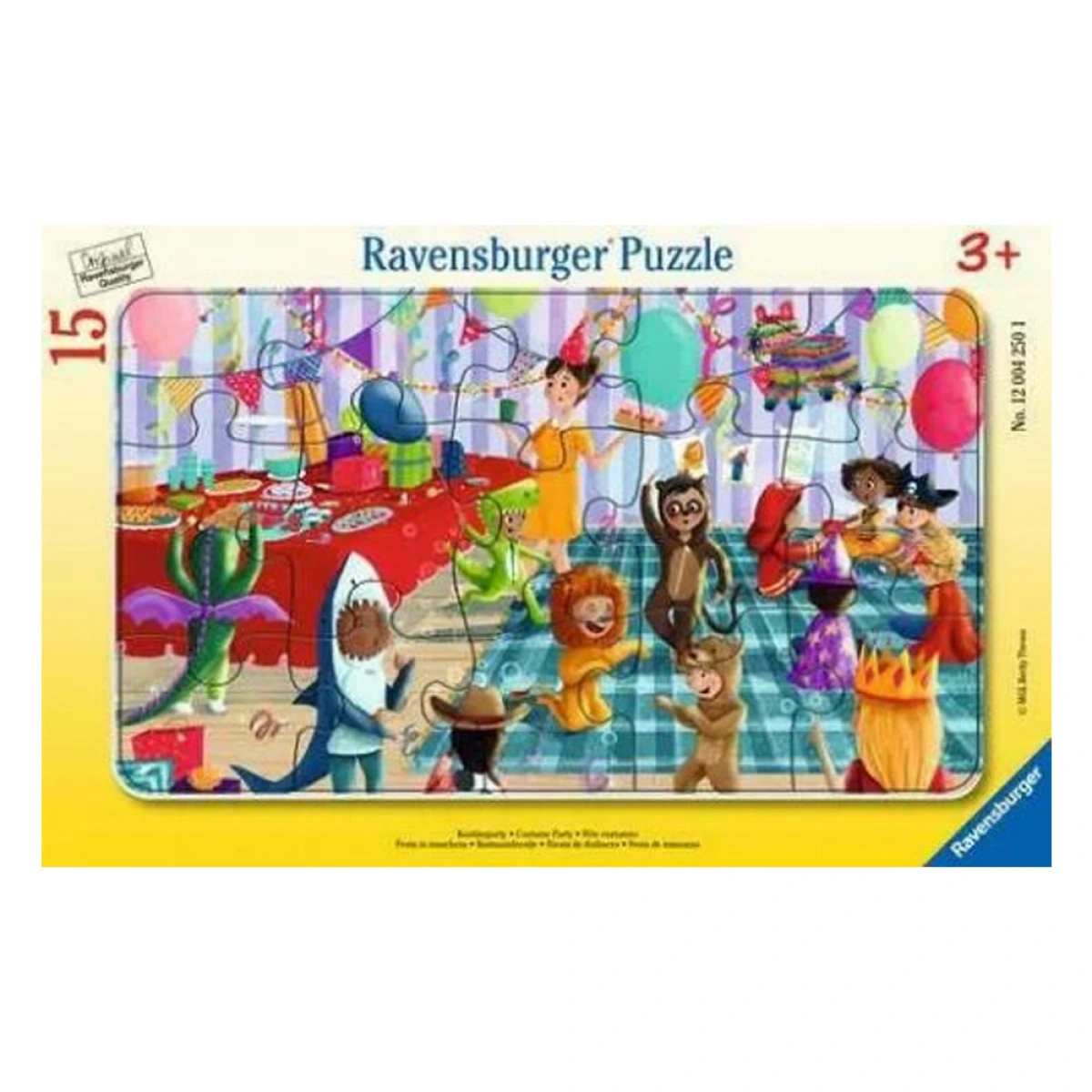 RAVENSBURGER ΠΑΖΛ ΚΑΡΤΕΛΑ 15ΤΜΧ. ΑΠΟΚΡΙΑΤΙΚΟ ΠΑΡΤΥ 12004250