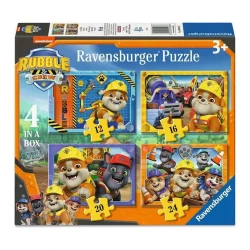 RAVENSBURGER ΠΑΖΛ 4 ΣΕ 1 RUBBLE & CREW 12004188