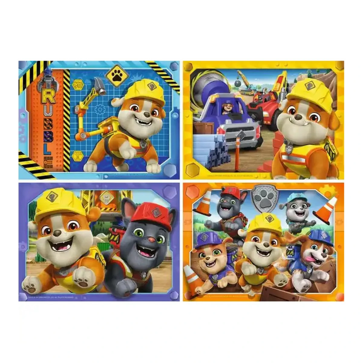 RAVENSBURGER ΠΑΖΛ 4 ΣΕ 1 RUBBLE & CREW 12004188