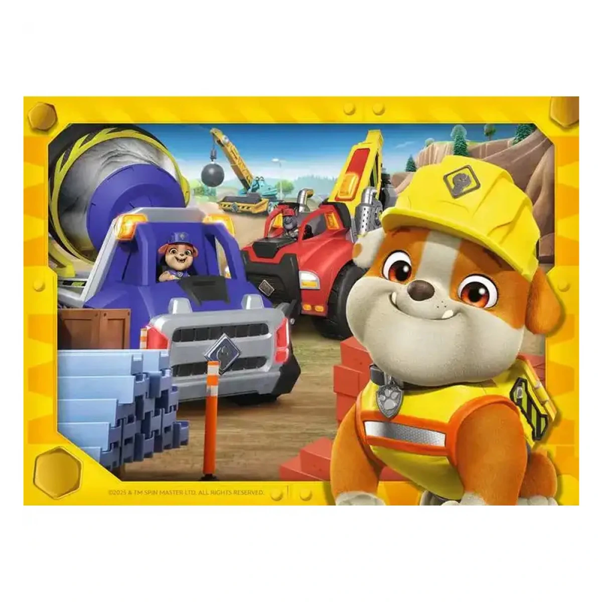 RAVENSBURGER ΠΑΖΛ 4 ΣΕ 1 RUBBLE & CREW 12004188