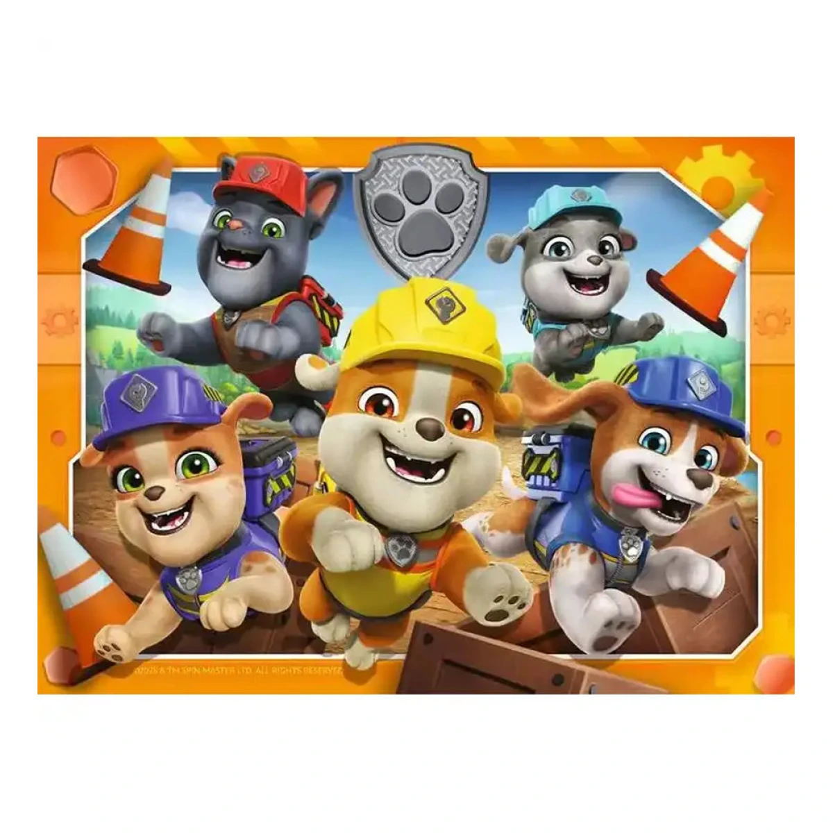 RAVENSBURGER ΠΑΖΛ 4 ΣΕ 1 RUBBLE & CREW 12004188