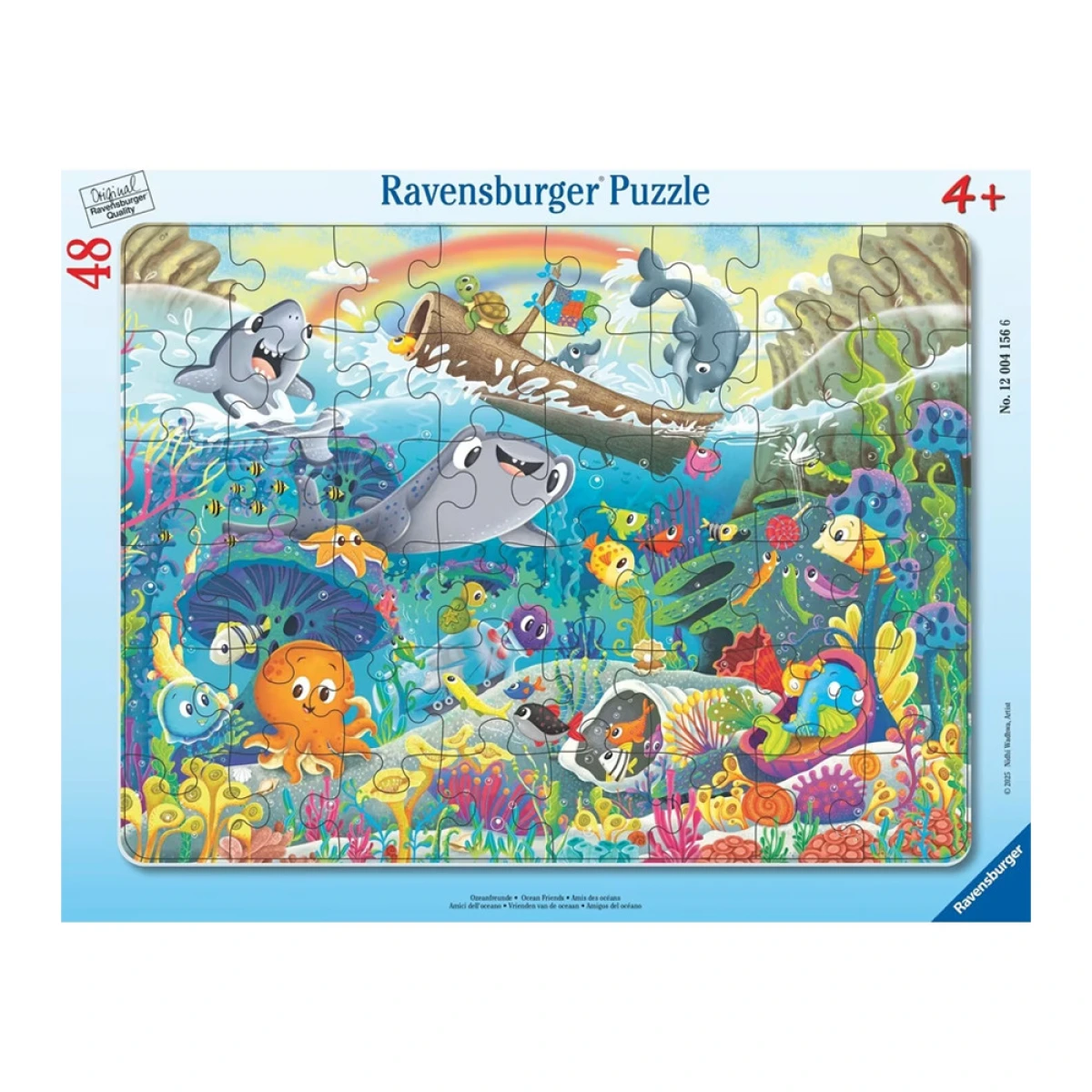RAVENSBURGER ΠΑΖΛ ΚΑΡΤΕΛΑ 40ΤΜΧ.ΥΠΟΘΑΛΑΣΣΙΟΣ ΚΟΣΜΟΣ 12004156