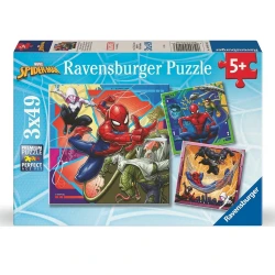 RAVENSBURGER ΠΑΖΛ 3Χ49ΤΜΧ. SPIDERMAN MARVEL 12004115