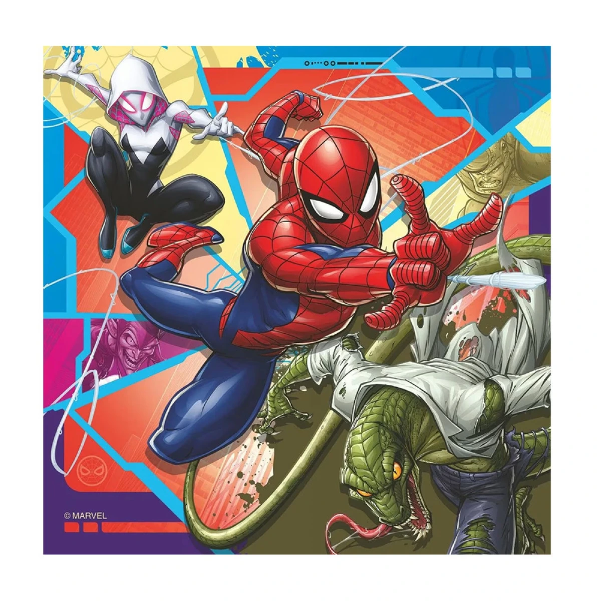 RAVENSBURGER ΠΑΖΛ 3Χ49ΤΜΧ. SPIDERMAN MARVEL 12004115