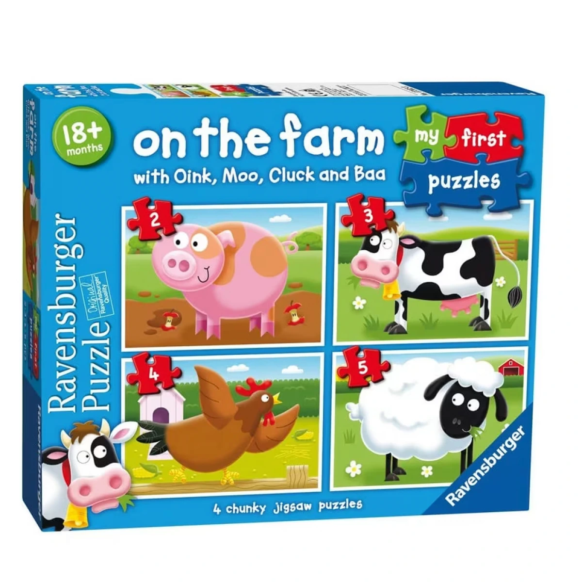 RAVENSBURGER ΠΑΖΛ 3Χ49ΤΜΧ. ΣΤΗ ΦΑΡΜΑ 07302