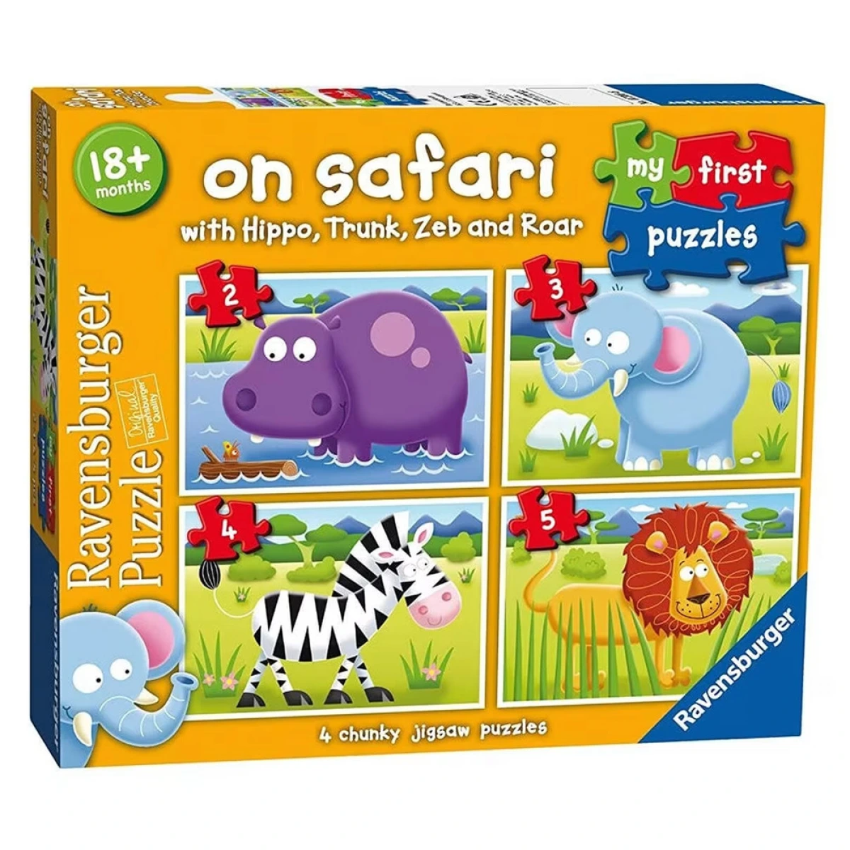 RAVENSBURGER ΠΑΖΛ 2/3/4/5ΤΜΧ. ΣΤΟ ΣΑΦΑΡΙ 07301