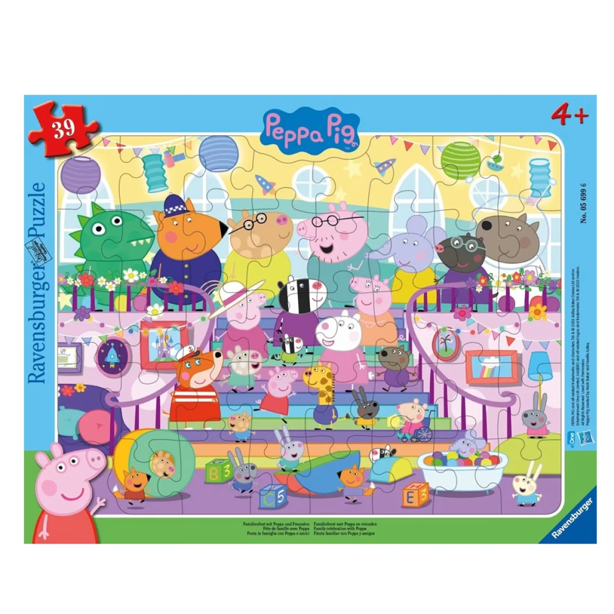RAVENSBURGER ΠΑΖΛ 33ΤΜΧ. ΠΕΠΠΑ ΤΟ ΓΟΥΡΟΥΝΑΚΙ 05699