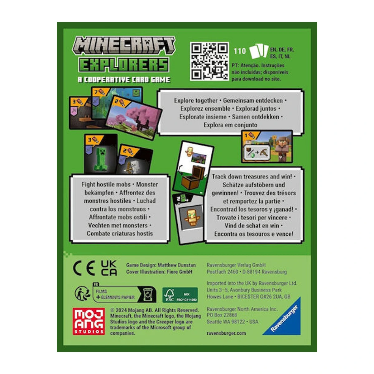 RAVENSBURGER ΕΠΙΤΡΑΠΕΖΙΟ MINECRAFT EXPLORERS 21580