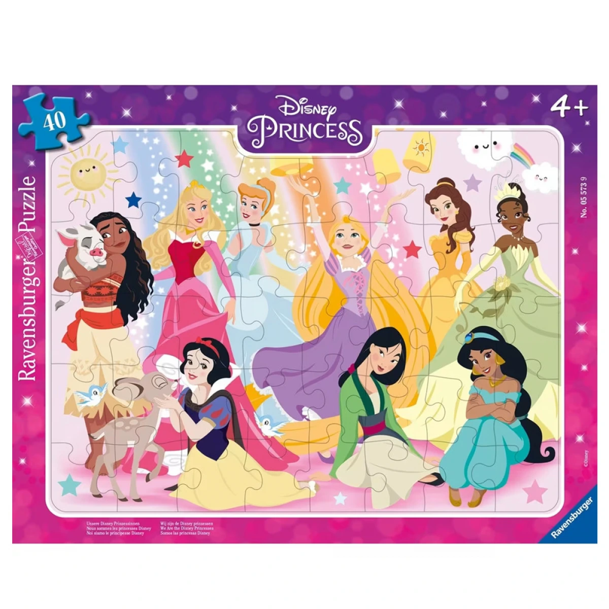 RAVENSBURGER ΠΑΖΛ ΚΑΡΤΕΛΑ 40ΤΜΧ. ΠΡΙΓΚΙΠΙΣΣΕΣ 05573