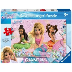 RAVENSBURGER ΠΑΖΛ ΔΑΠΕΔΟΥ 24 ΤΕΜ. MAGIC MERMAID 12004323
