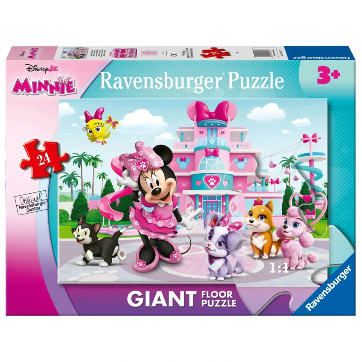 RAVENSBURGER ΠΑΖΛ ΔΑΠΕΔΟΥ 24ΤΕΜ. MINNIE 12004327