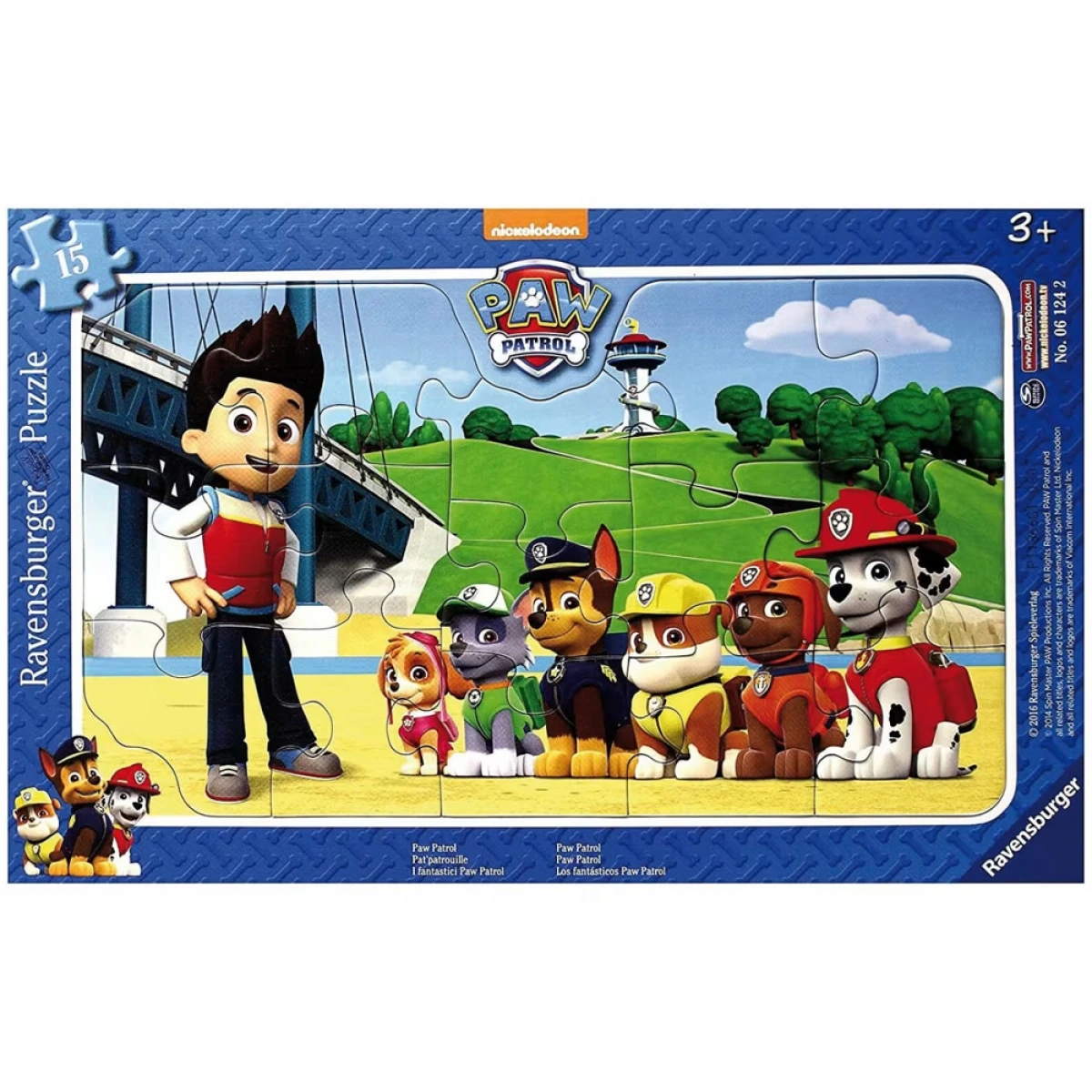 RAVENSBURGER ΠΑΖΛ ΚΑΡΤΕΛΑ PAW PATROL 06155 (37ΤΕΜ.)