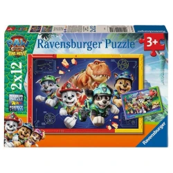 RAVENSBURGER ΠΑΖΛ 2Χ12 ΤΜΧ PAW PATROL DINO MOVIE 12004364