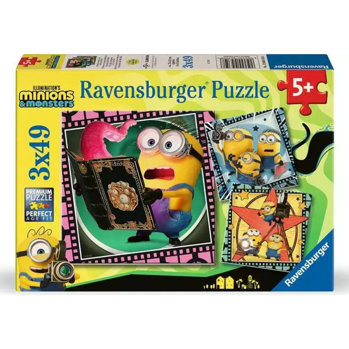 RAVENSBURGER ΠΑΖΛ 3X49TMX MINIONS 3 12004350
