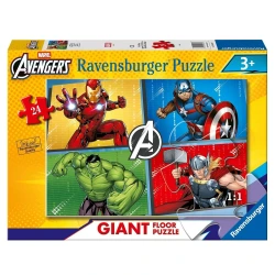 RAVENSBURGER ΠΑΖΛ ΔΑΠΕΔΟΥ 24ΤΜΧ AVENGERS 12004326