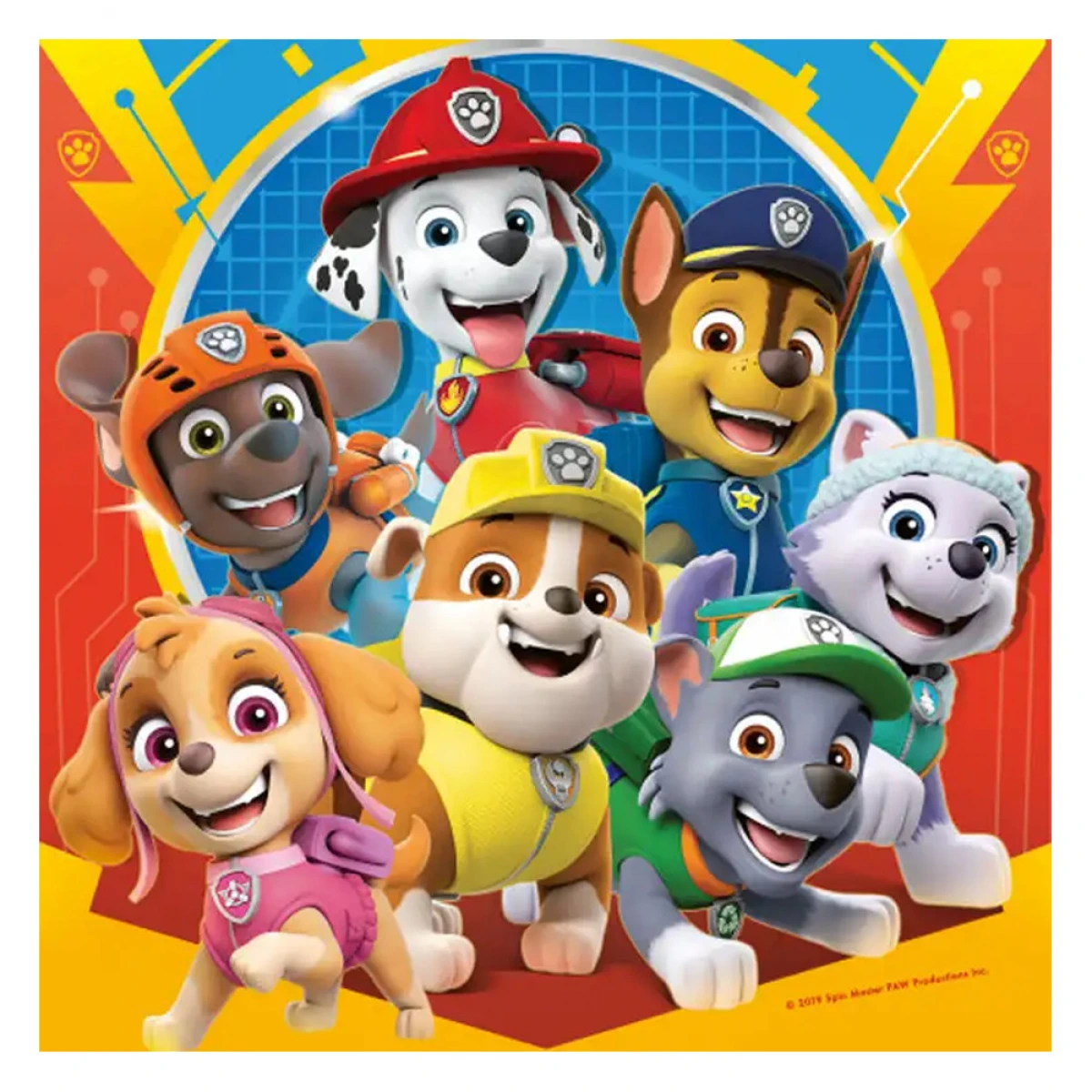 RAVENSBURGER ΠΑΖΛ 3Χ49ΤΕΜ PAW PATROL 05048