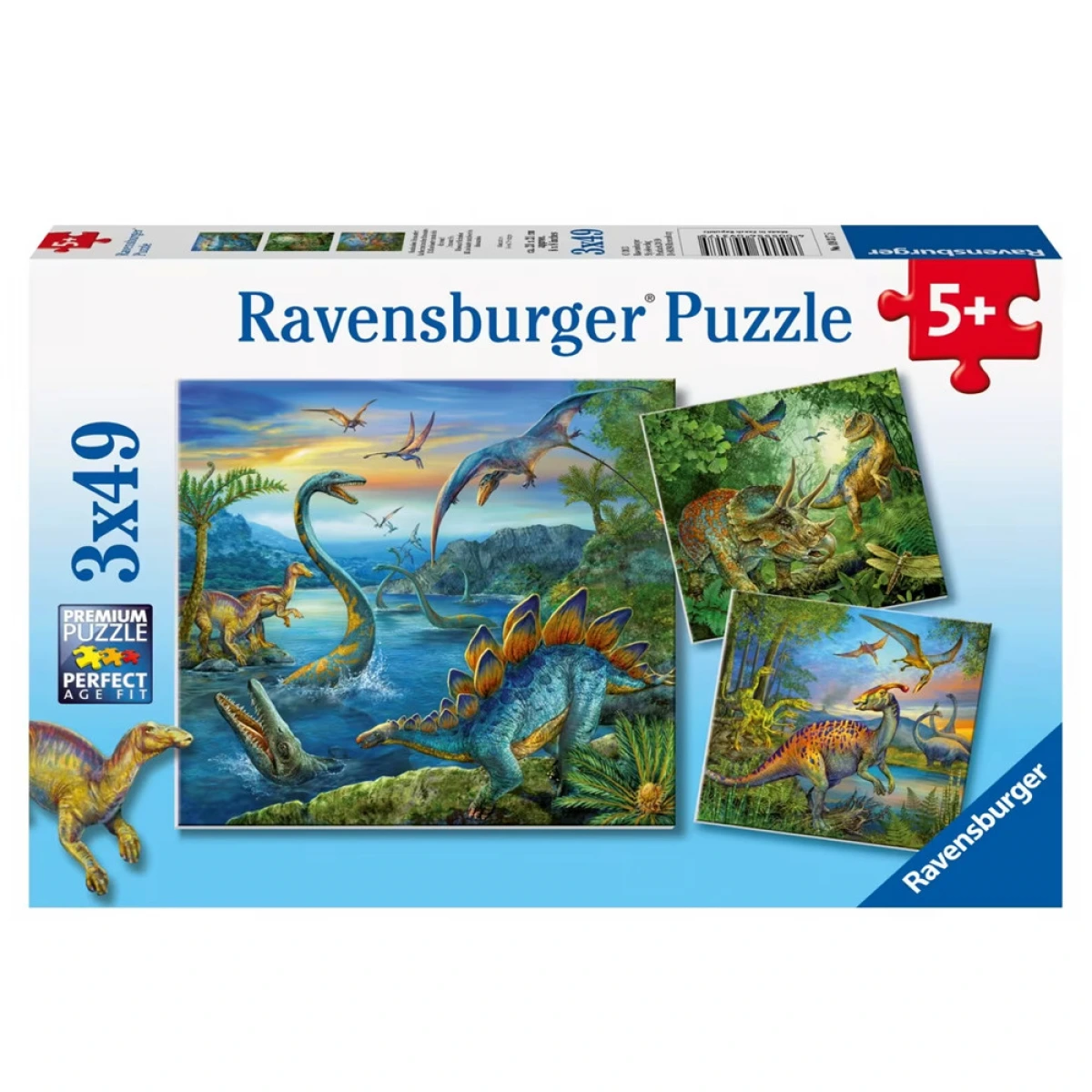 RAVENSBURGER ΠΑΖΛ 3Χ49 ΤΕΜ. ΔΕΙΝΟΣΑΥΡΟΙ 09317
