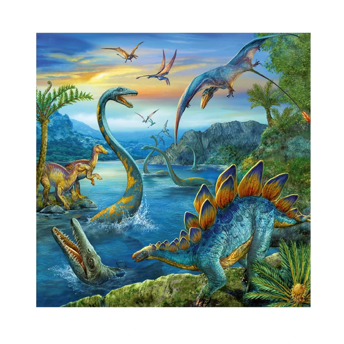 RAVENSBURGER ΠΑΖΛ 3Χ49 ΤΕΜ. ΔΕΙΝΟΣΑΥΡΟΙ 09317