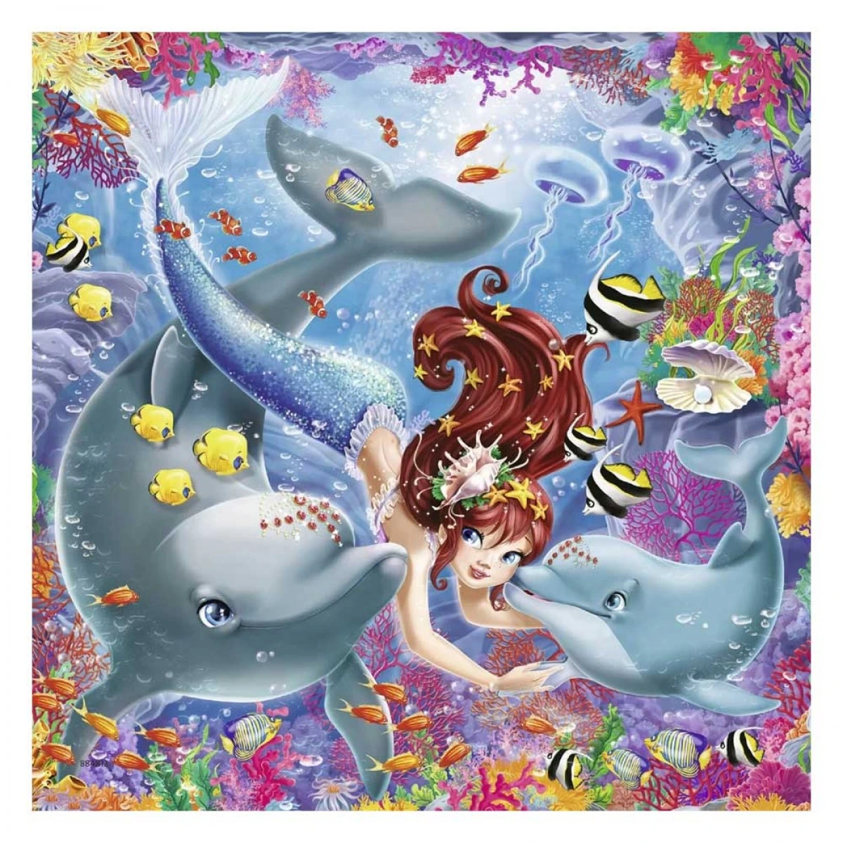 RAVENSBURGER PUZZLE 3X49 PIECES OF MERMAIDS 08063