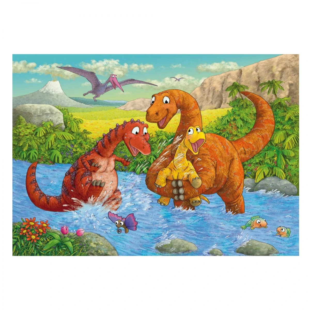 RAVENSBURGER ΠΑΖΛ ΜΙΚΡΟΙ ΔΕΙΝΟΣΑΥΡΟΙ (2X24 ΤΕΜΑΧΙΑ) 05030