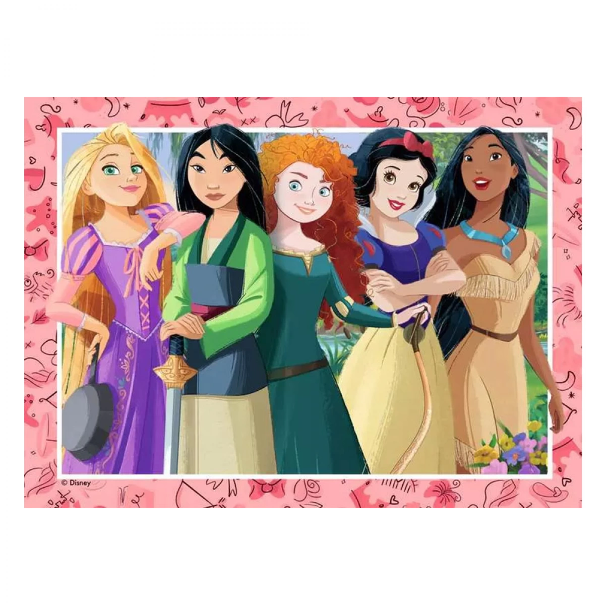 RAVENSBURGER PRINCESSES PUZZLE (4 IN 1) 03156