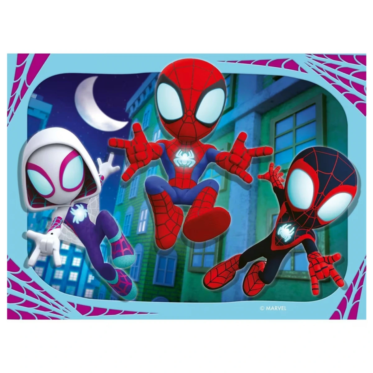 RAVENSBURGER ΠΑΖΛ 4 ΣΕ 1 SPIDEY & FRIENDS 10647