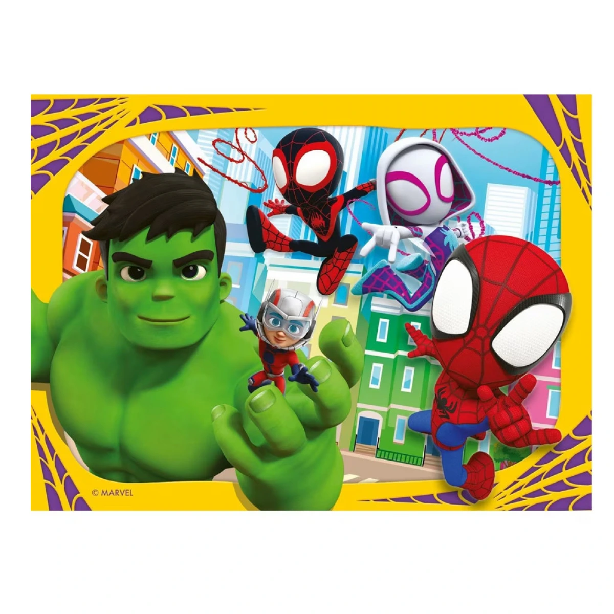 RAVENSBURGER ΠΑΖΛ 4 ΣΕ 1 SPIDEY & FRIENDS 10647