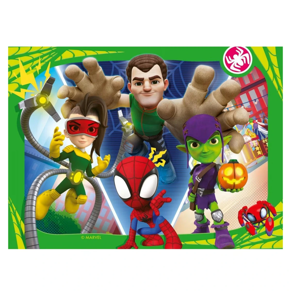 RAVENSBURGER ΠΑΖΛ 4 ΣΕ 1 SPIDEY & FRIENDS 10647