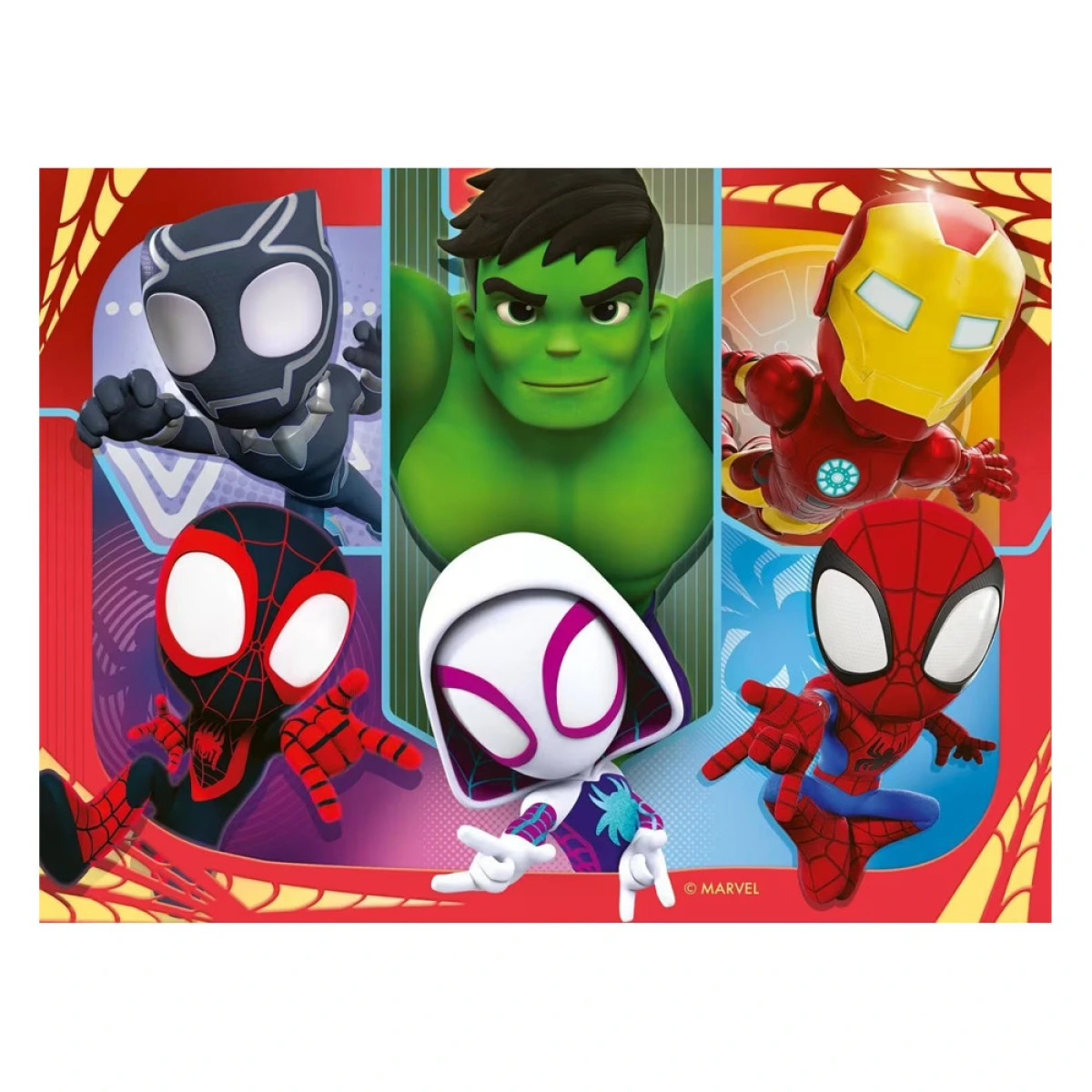 RAVENSBURGER ΠΑΖΛ 4 ΣΕ 1 SPIDEY & FRIENDS 10647