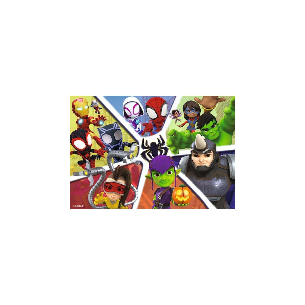 RAVENSBURGER PUZZLE 2X24 PCS SPIDEY & FRIENDS 05729