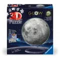 RAVENSBURGER 3D PUZZLE 72TEM. GLOW IN THE DARK MOON 11586