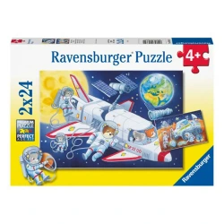 RAVENSBURGER ΠΑΖΛ 2Χ24ΤΕΜ. ΔΙΑΣΤΗΜΑ 05665