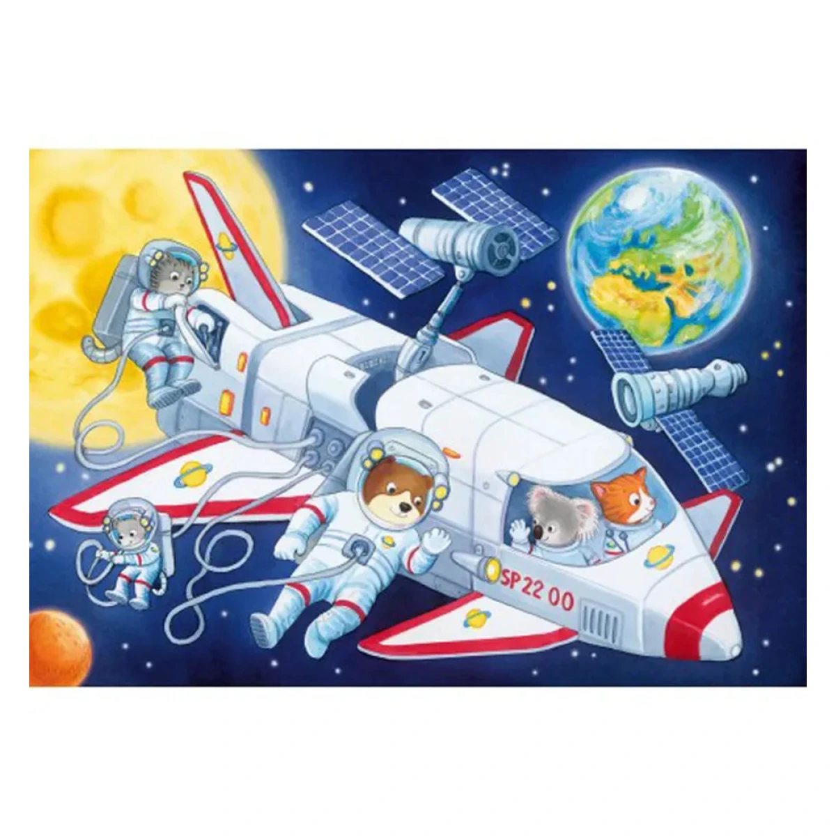 RAVENSBURGER ΠΑΖΛ 2Χ24ΤΕΜ. ΔΙΑΣΤΗΜΑ 05665