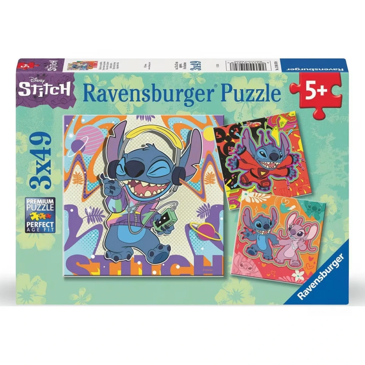 RAVENSBURGER ΠΑΖΛ 3X49 ΤΕΜ.STITCH 12001070