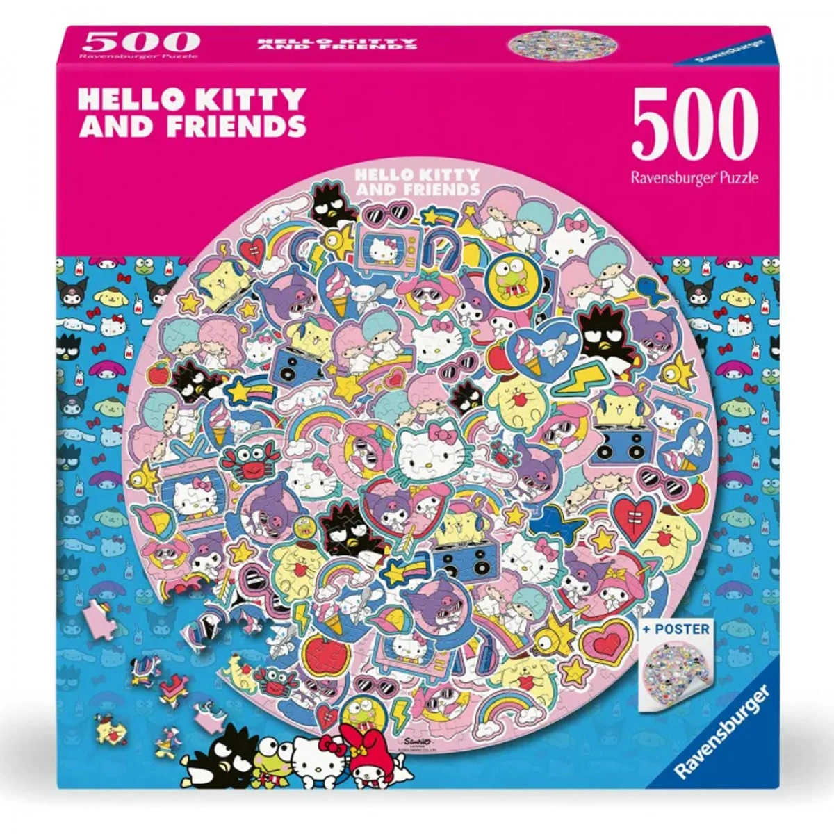 RAVENSBURGER ΠΑΖΛ 500TEM. HELLO KITTY 12001391