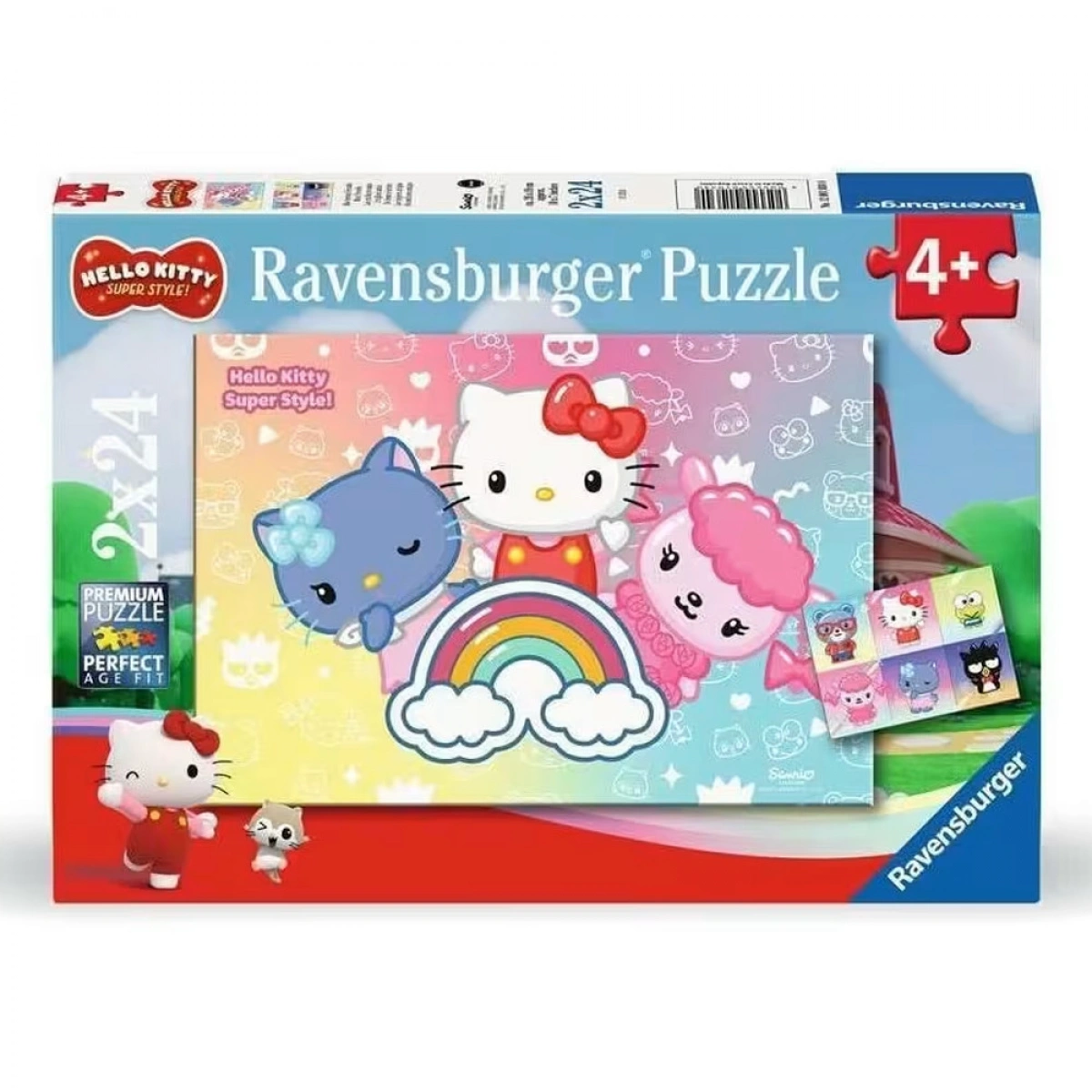 RAVENSBURGER ΠΑΖΛ HELLO KITTY 12001034 (2X24ΤΕΜ.)