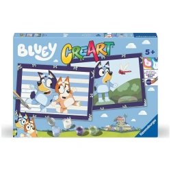 RAVENSBURGER ΠΑΙΧΝΙΔΙ ΚΑΤΑΣΚΕΥΗ CREART JUNIOR BLUEY 23961