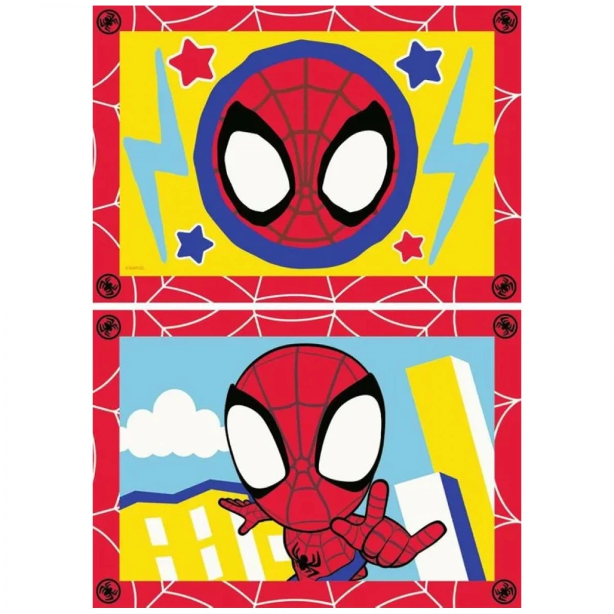 RAVENSBURGER GAME BUILD CREART JUNIOR SPIDEY 23887