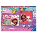 RAVENSBURGER ΠΑΙΧΝΙΔΙ ΚΑΤΑΣΚΕΥΗ CREART JUNIOR GABBY'S DOLLHOUSE 23715
