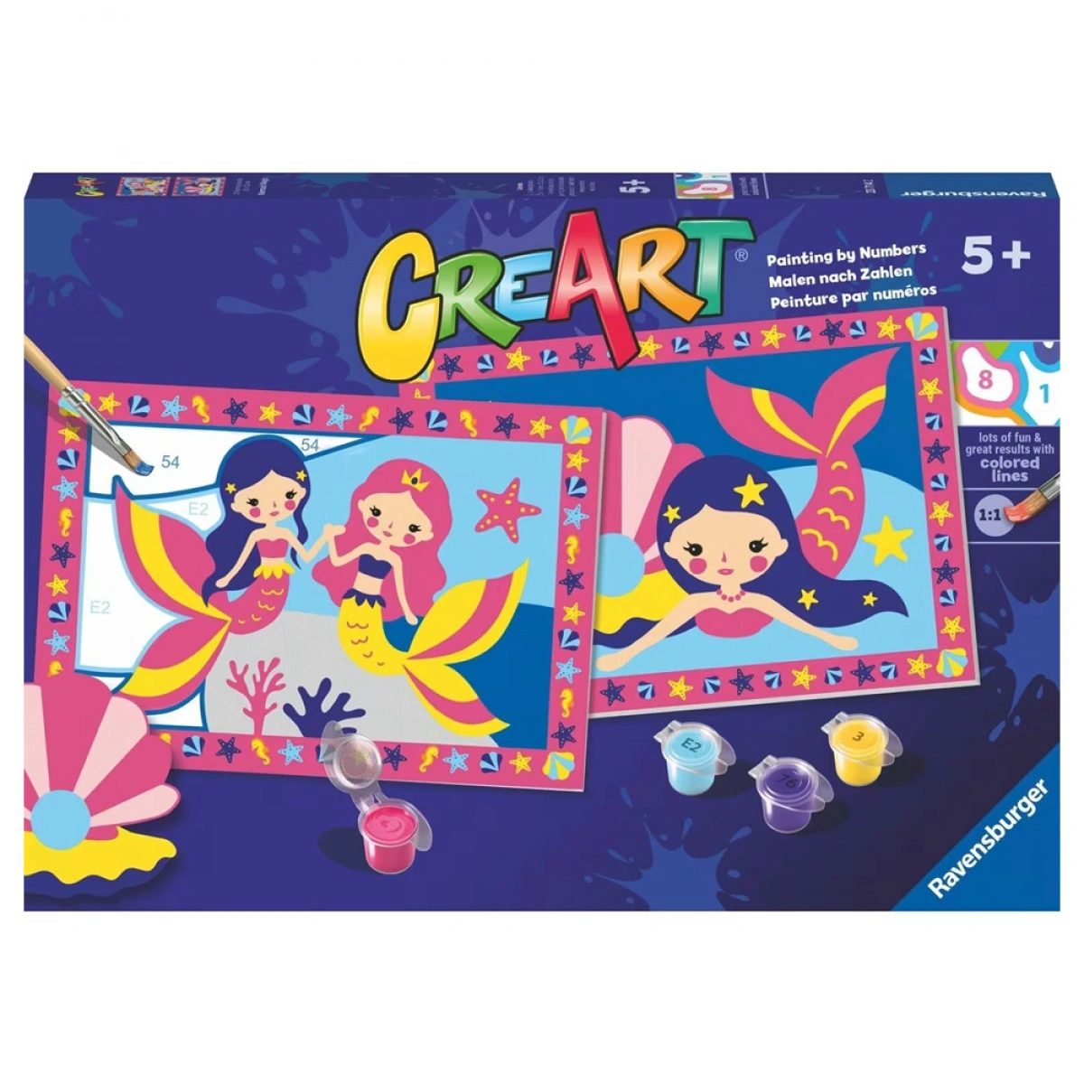 RAVENSBURGER ΠΑΙΧΝΙΔΙ ΚΑΤΑΣΚΕΥΗ CREART JUNIOR ΓΟΡΓΟΝΕΣ 23714