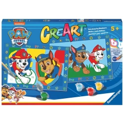 RAVENSBURGER ΠΑΙΧΝΙΔΙ ΚΑΤΑΣΚΕΥΗ CREART JUNIOR PAW PATROL 23553